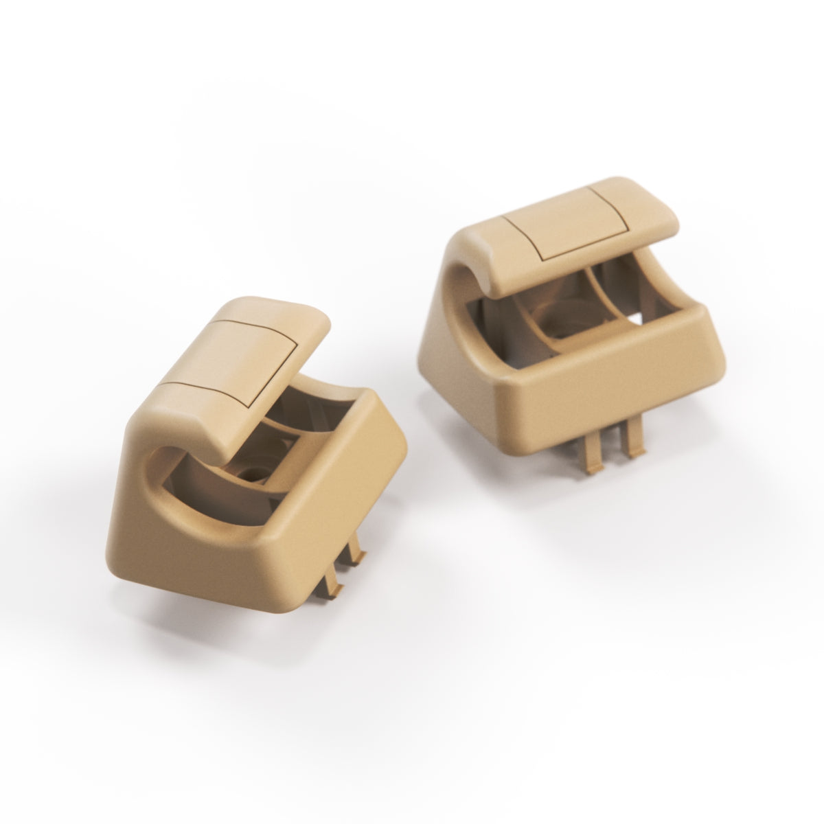 Mercedes W140 W202 W203 W210 W220 C215 Sun Visor Mount Clip Set Of 2 A2028100712