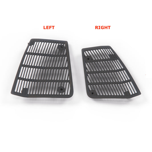 Mercedes W201 Dashboard Speaker Abdeckung links/rechts schwarz A2016800139 / A2016800439