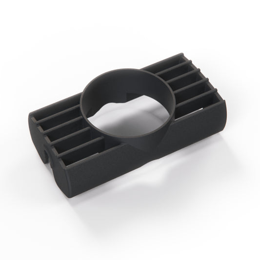 Mercedes W201 Air Vent Gauge Custom schwarz