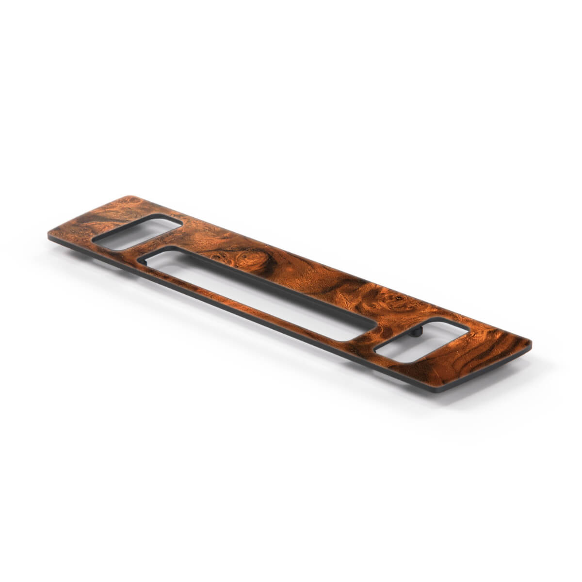 Mercedes W201 Console Wood Verkleidung Abdeckung Operating Unit Automatic Air Conditioner "Kammerer" Zebrano / Walnut A2018300785