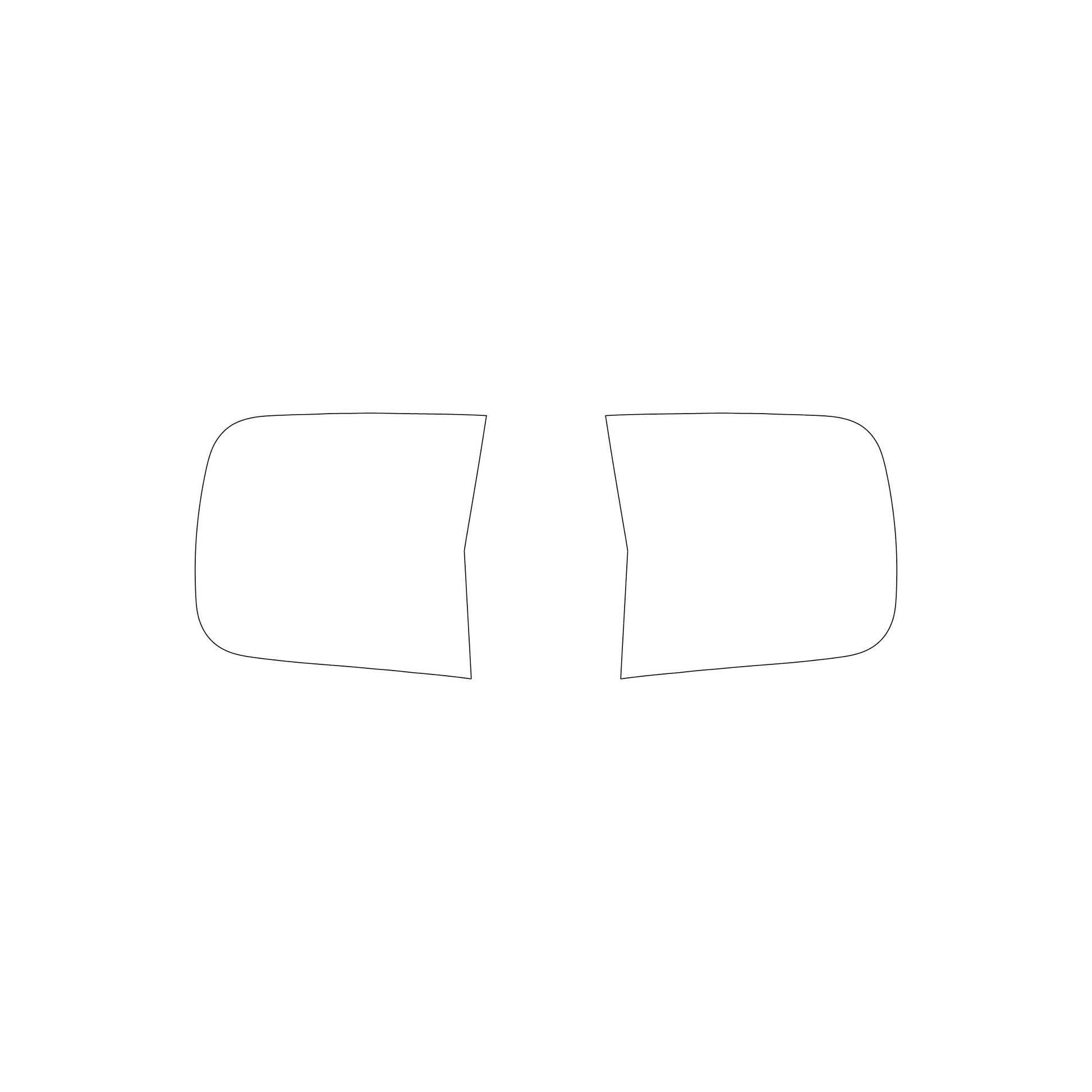 Mercedes W201 Mirrors Abdeckung – 3M PRO Transparent PPF Paint Protection Film Precut – Anti-scratch Foil