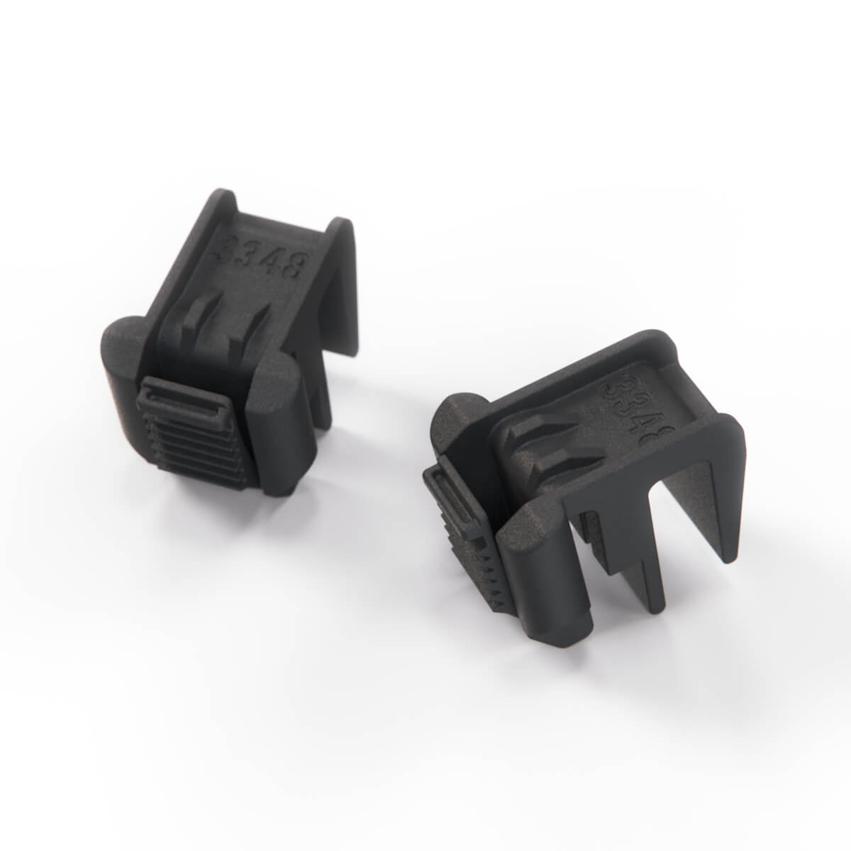 Mercedes R170 / W168 / W202 / W208 / W210 / 414 Radiator Abdeckung Bracket Set Of 2 schwarz A2105040146