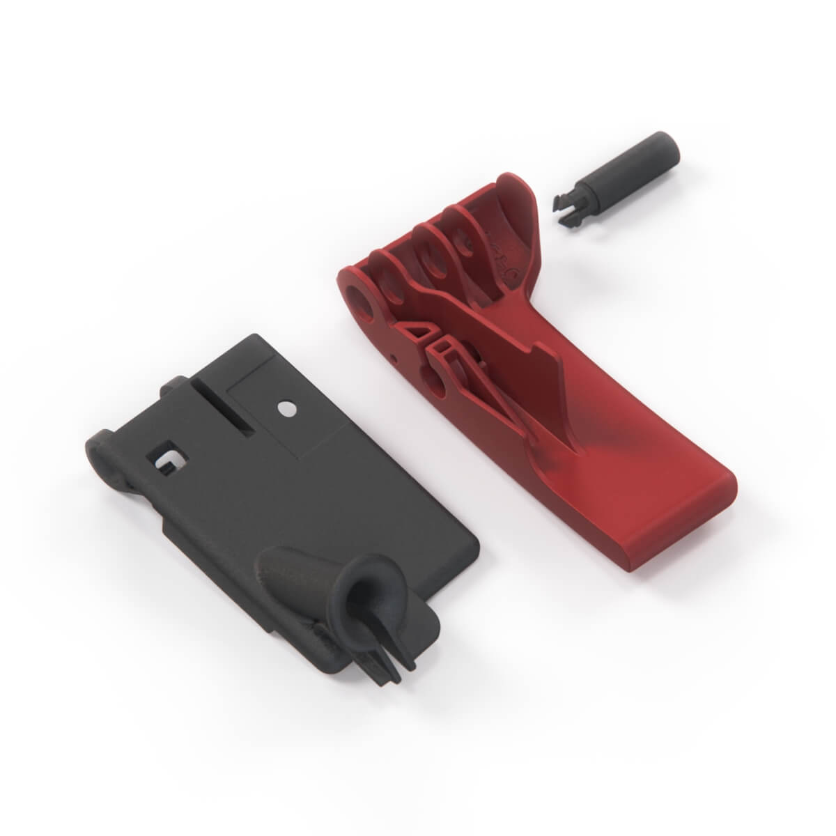 Mercedes W213 Interior Bonnet Release Pull Handle schwarz And Red A2138800402