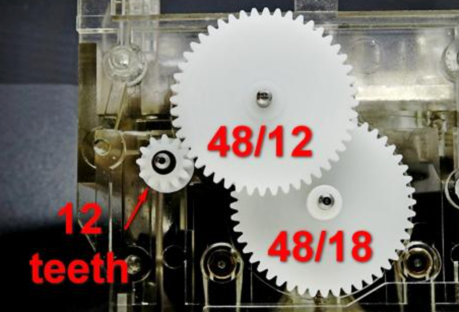 Mercedes W126 Odometer Speedometer Gears Repair Kit Mercedes W126 / US MPH 48×12, 48×18