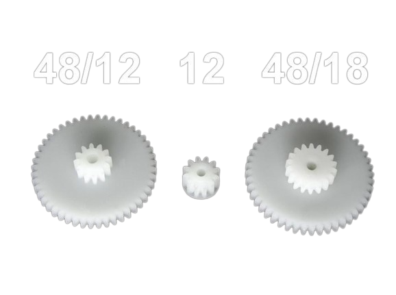 Mercedes W126 Odometer Speedometer Gears Repair Kit Mercedes W126 / US MPH 48×12, 48×18