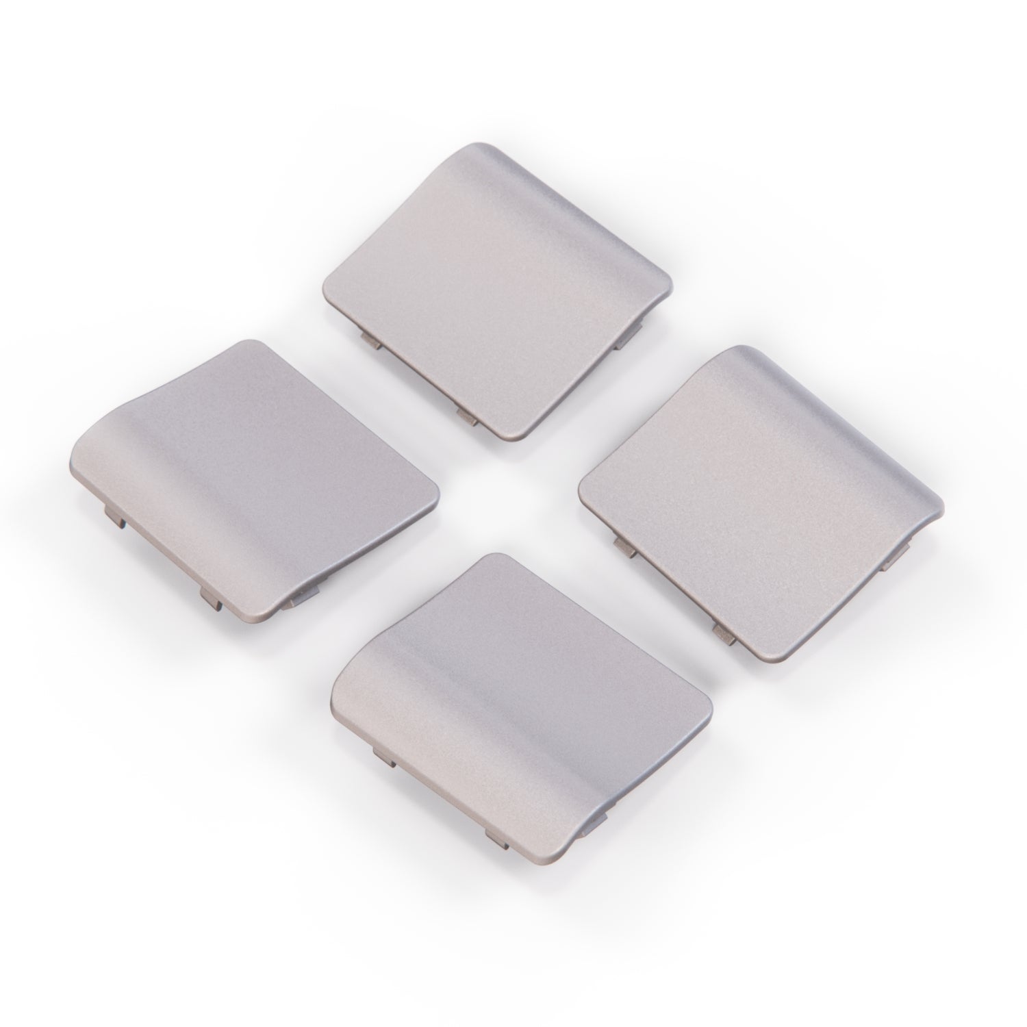 Mercedes R129 R129 Pre-Lift Jacking Point Abdeckung Set Of 4 Pieces A1296980030 / A1296980030/ A1296980130 / A1296980230 - Brillantsilber Metallized Mat (Brilliant Silver Metallic Mat)