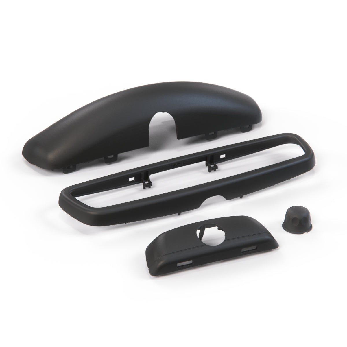 Mercedes R129 / W124 R129 A124 Rear-View Mirror Abdeckung – Complete (Frame + Shell) Version E