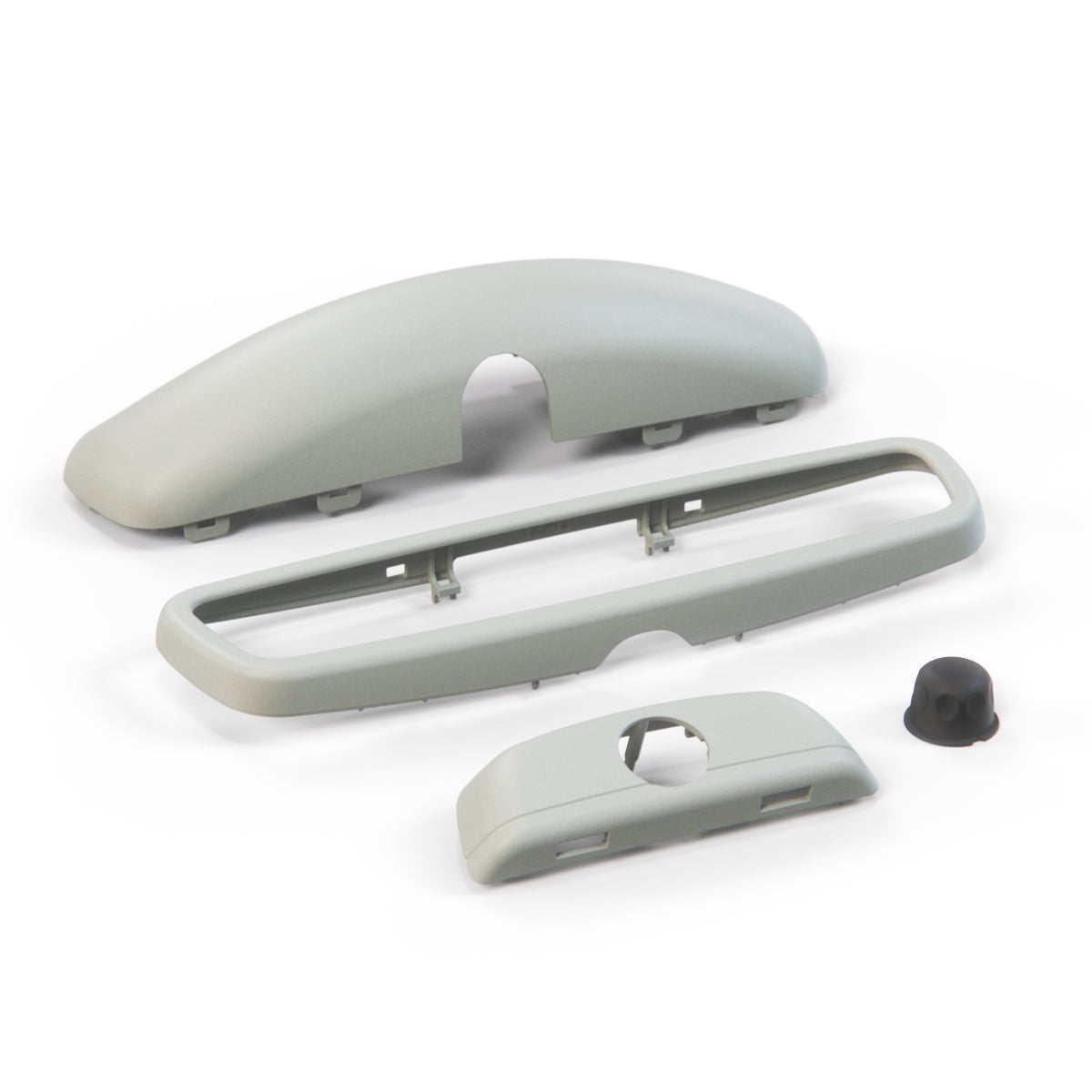 Mercedes R129 / W124 R129 A124 Rear-View Mirror Abdeckung – Complete (Frame + Shell) Version D