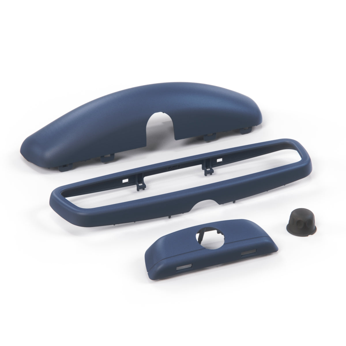 Mercedes R129 / W124 R129 A124 Rear-View Mirror Abdeckung – Complete (Frame + Shell) Version D