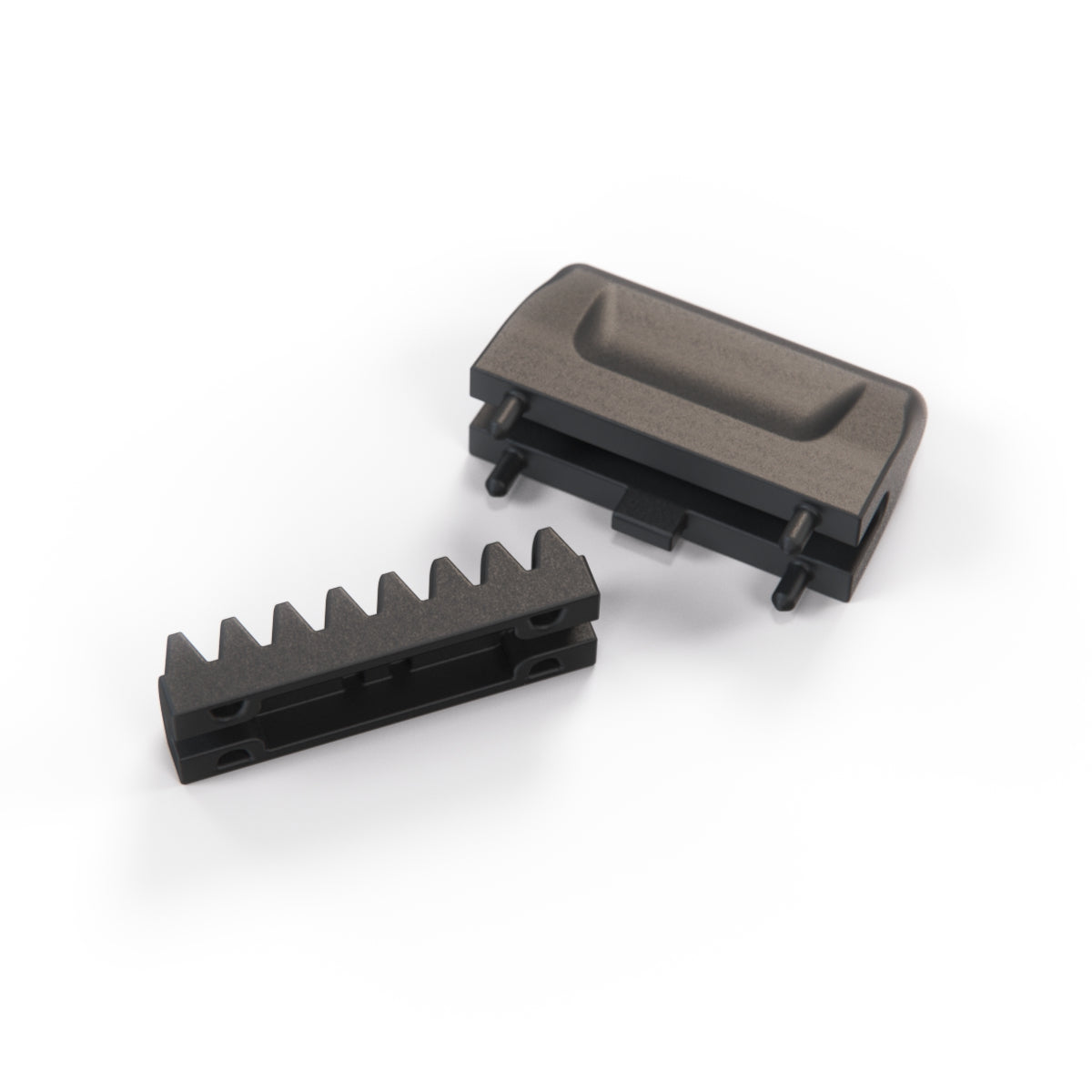 Mercedes R129 AC Center Gitter Air Vent Push Tab schwarz A1298300354