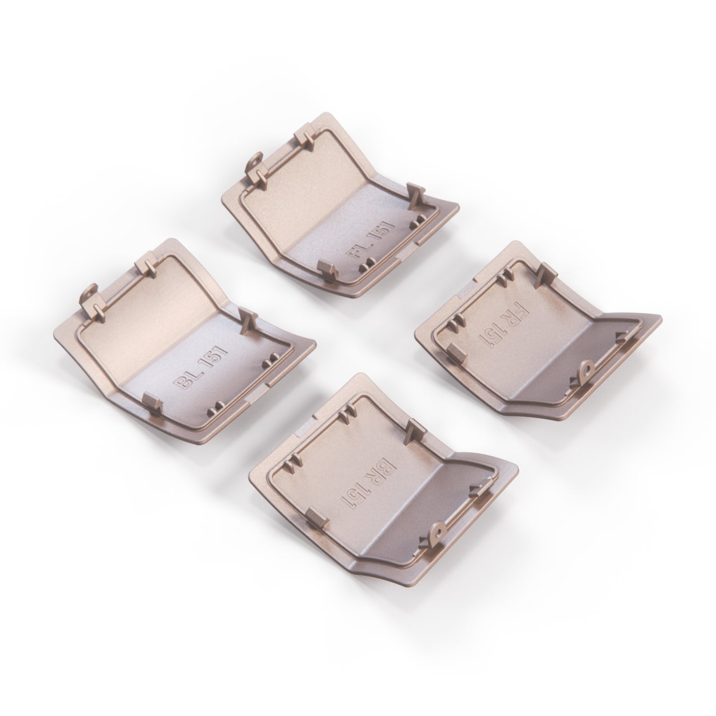Mercedes R129 AMG Facelift Jacking Point Abdeckung Set Of 4 Pieces A1296980730 / A1296980530