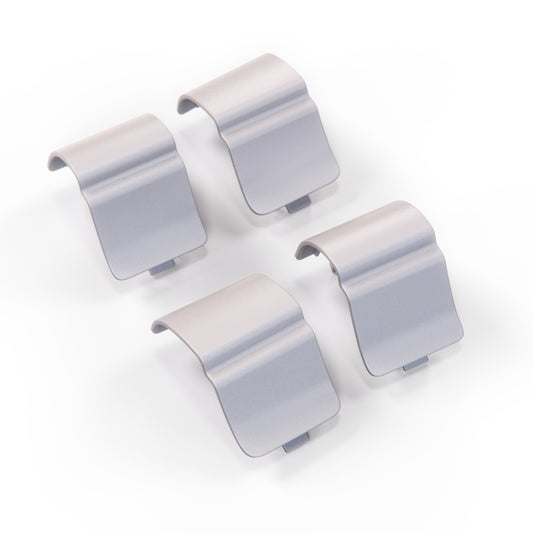 Mercedes R129 AMG PreLift Jacking Point Abdeckung Set of 4 HWA1296980130, HWA1296980230, HWA1296980330, HWA1296980430 - Brillantsilber Metallized (Brilliant Silver Metallic)