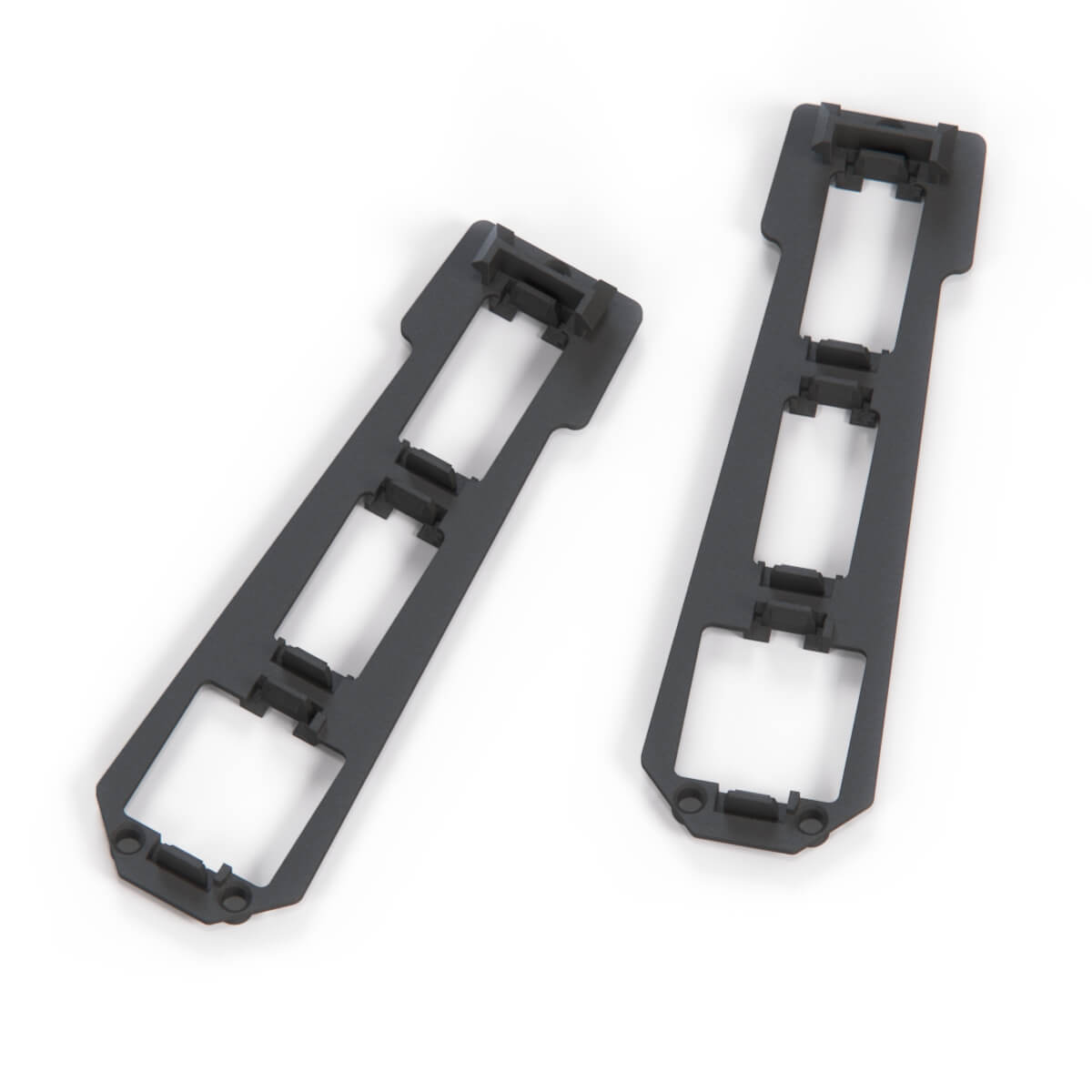 Mercedes R129 R129 Control Console Panel Switch Bracket Set Of 2 schwarz A1296830300