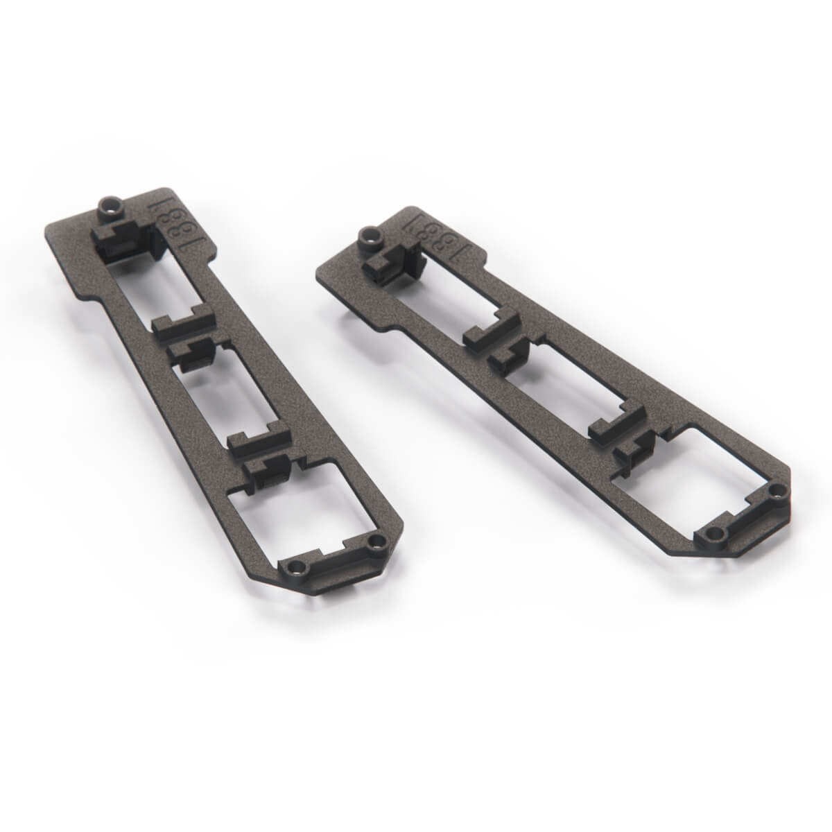 Mercedes R129 R129 Control Console Panel Switch Bracket Set Of 2 schwarz A1296830300