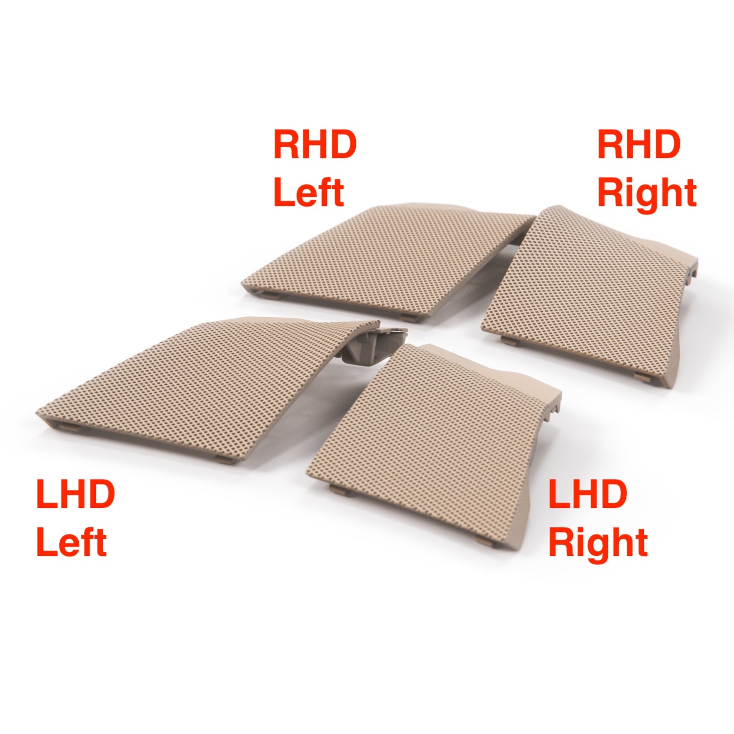 Mercedes R129 Dashboard Speaker Abdeckung Panel Verkleidung LHD / RHD / Left / Right / All Color /