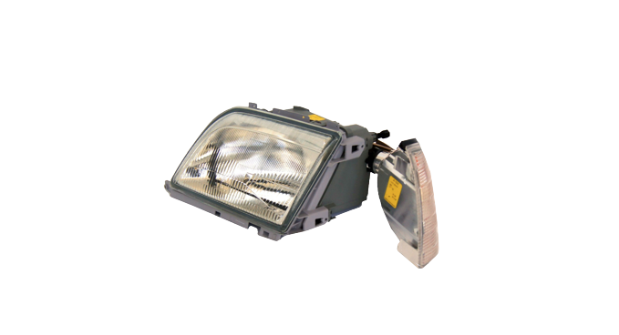 Mercedes R129 R129 Front Left Headlight, Halogen, With Indicator A1298206361