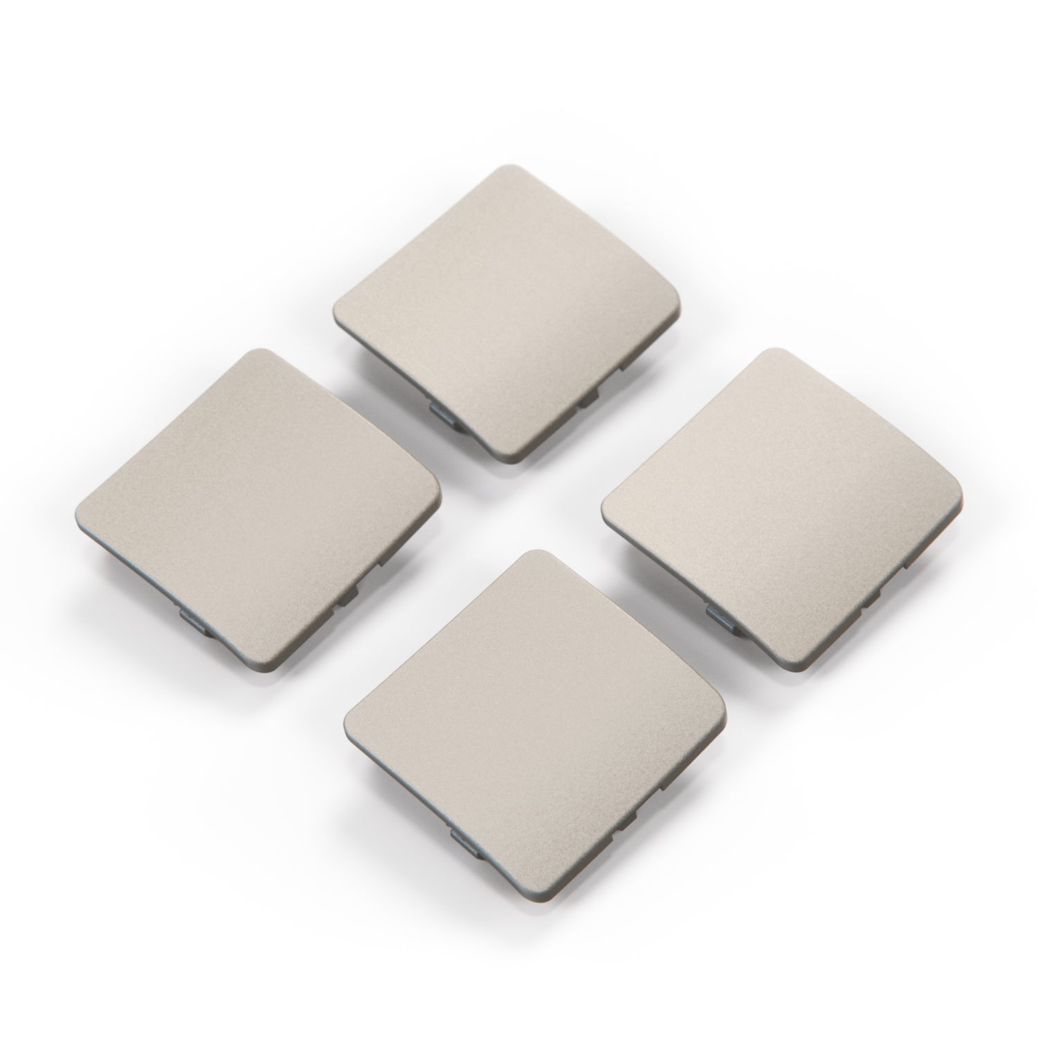 Mercedes R129 R129 Jacking Point Abdeckung Set Of 4 Pieces A1296982730 & A1296982630R & A1296982530L - Rauchsilber Metallized Mat (Smoky Silver Metallic Mat)