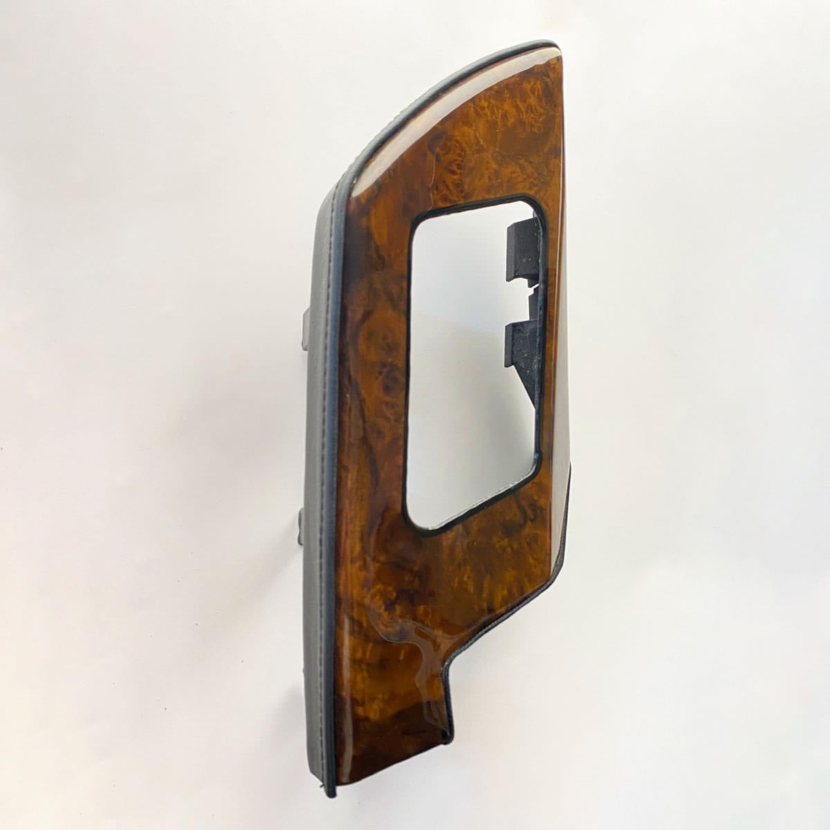 Mercedes R129 R129 SL Interior Custom Seat Belt Outlet Bracket Abdeckung With WOOD AND LEATHER links/rechts A1299100739 / A1299100839
