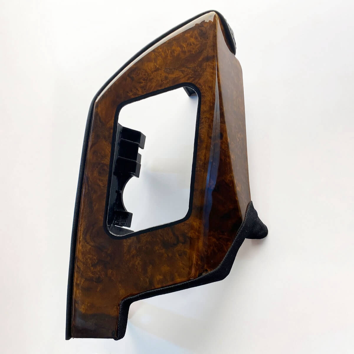 Mercedes R129 R129 SL Interior Custom Seat Belt Outlet Bracket Abdeckung With WOOD AND LEATHER links/rechts A1299100739 / A1299100839