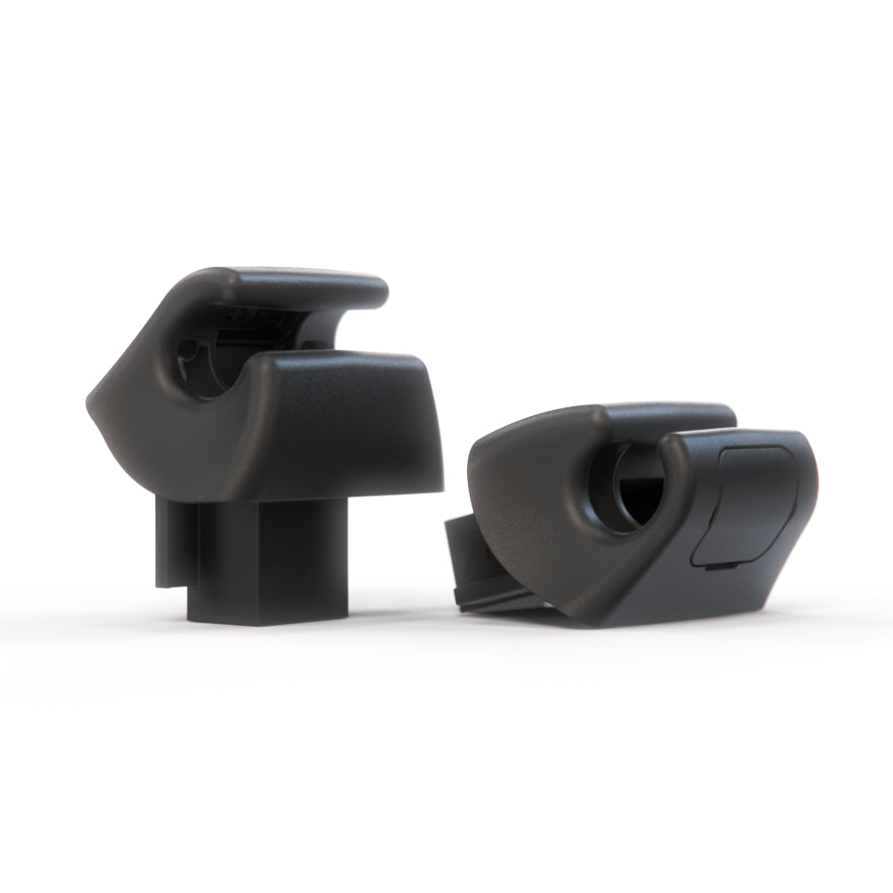 Mercedes R129 R129 Sun Visor Mount Clip Set of 2 (Mercedes 1298100225)