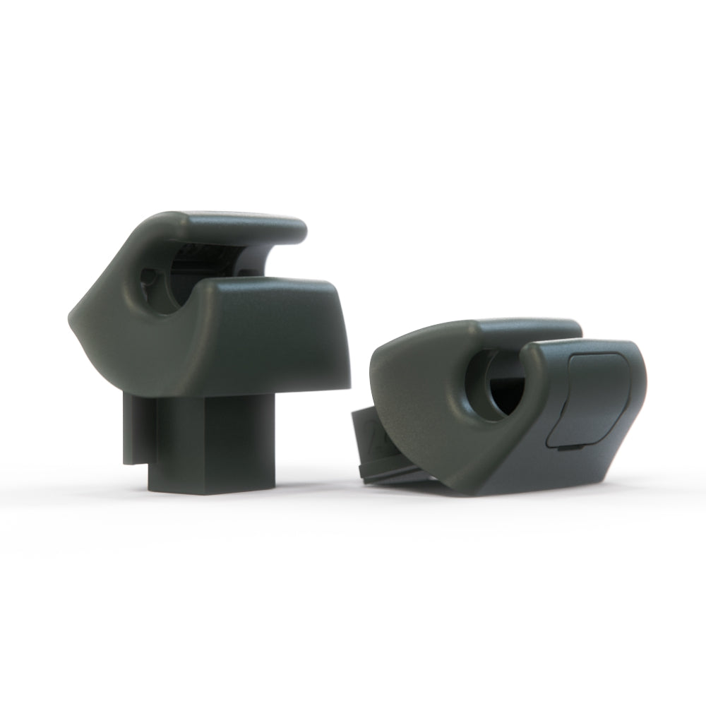 Mercedes R129 R129 Sun Visor Mount Clip Set of 2 (Mercedes 1298100225)