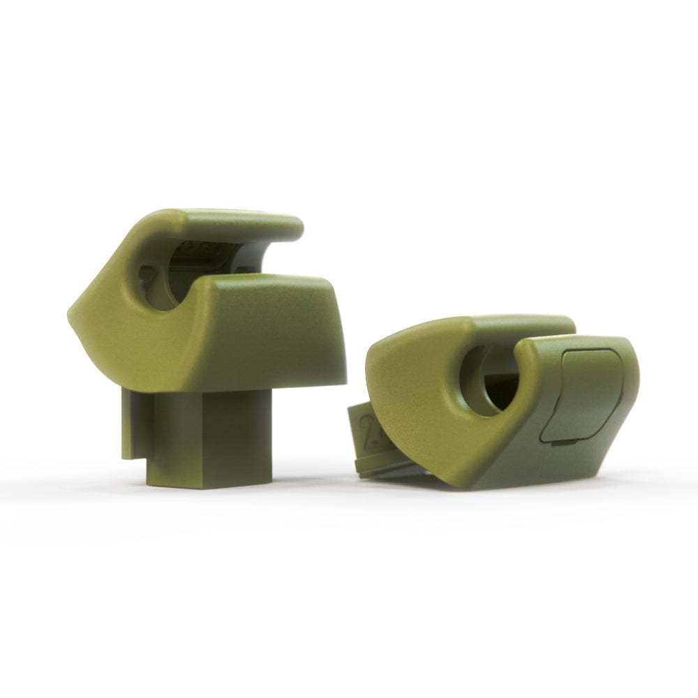 Mercedes R129 R129 Sun Visor Mount Clip Set of 2 (Mercedes 1298100225)