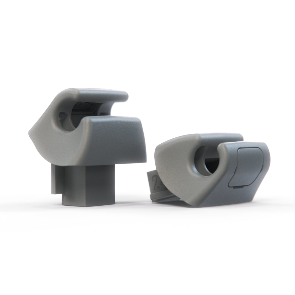 Mercedes R129 R129 Sun Visor Mount Clip Set of 2 (Mercedes 1298100225)