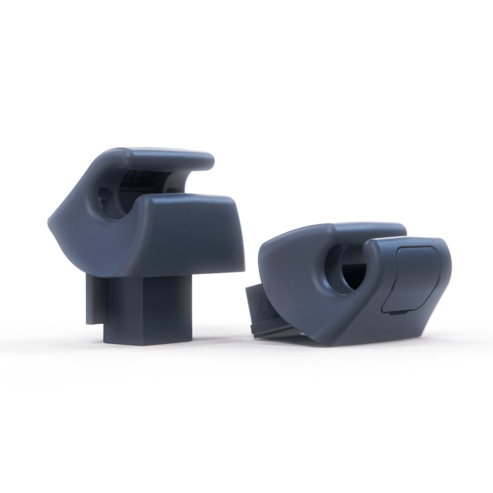 Mercedes R129 R129 Sun Visor Mount Clip Set of 2 (Mercedes 1298100225)