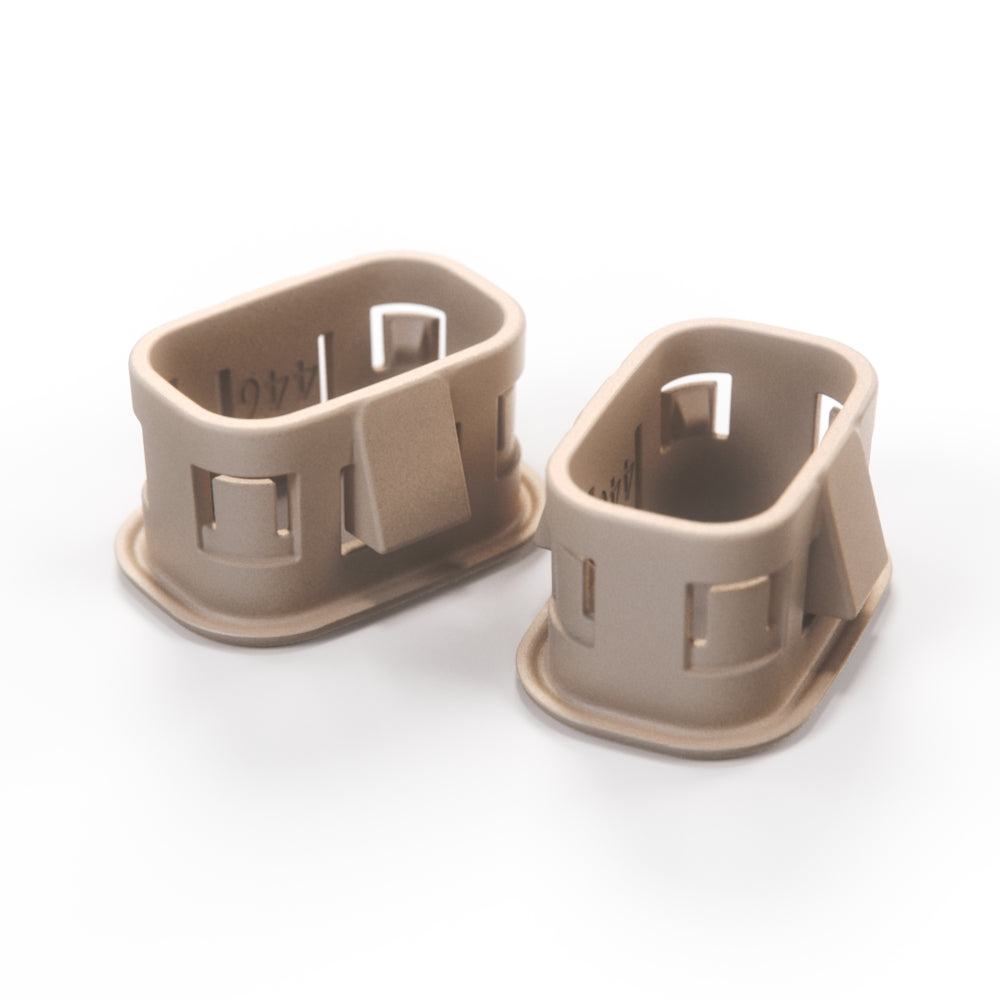 Mercedes R129 R129 Verkleidung Ring Around Knopf Locked Door Set Of 2 Mercedes Benz A1407600341