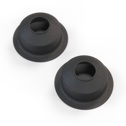 Mercedes W123 W123 Windshield Wiper Nut Abdeckkappe Set Of 2 schwarz A1238240072