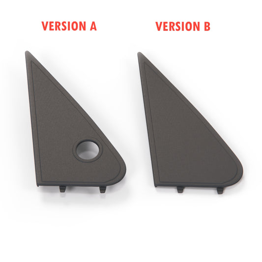Mercedes W123 W123 Triangle Mirror Abdeckungs links/rechts Two Versions schwarz A1237250711 / A1237250811 | A1237250311 / A1237250411