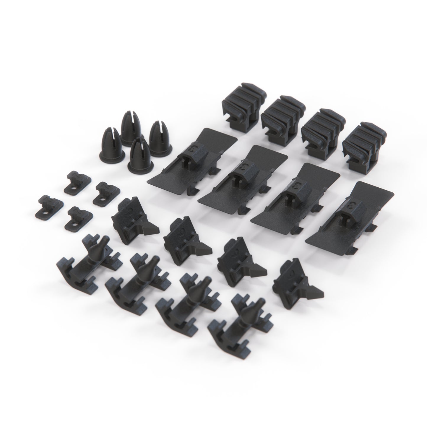 Mercedes W124 W124 AMG a set of strip mounting clips repair kit (24 clips), Mercedes benz W124 AMG