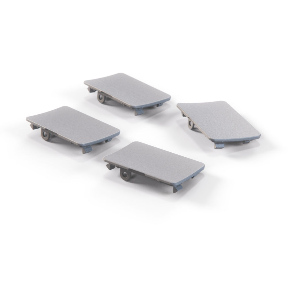 Mercedes W124 E500 Jack Abdeckungs Set Of 4 Primed A1246904340 & A1246904440 & A1246904340