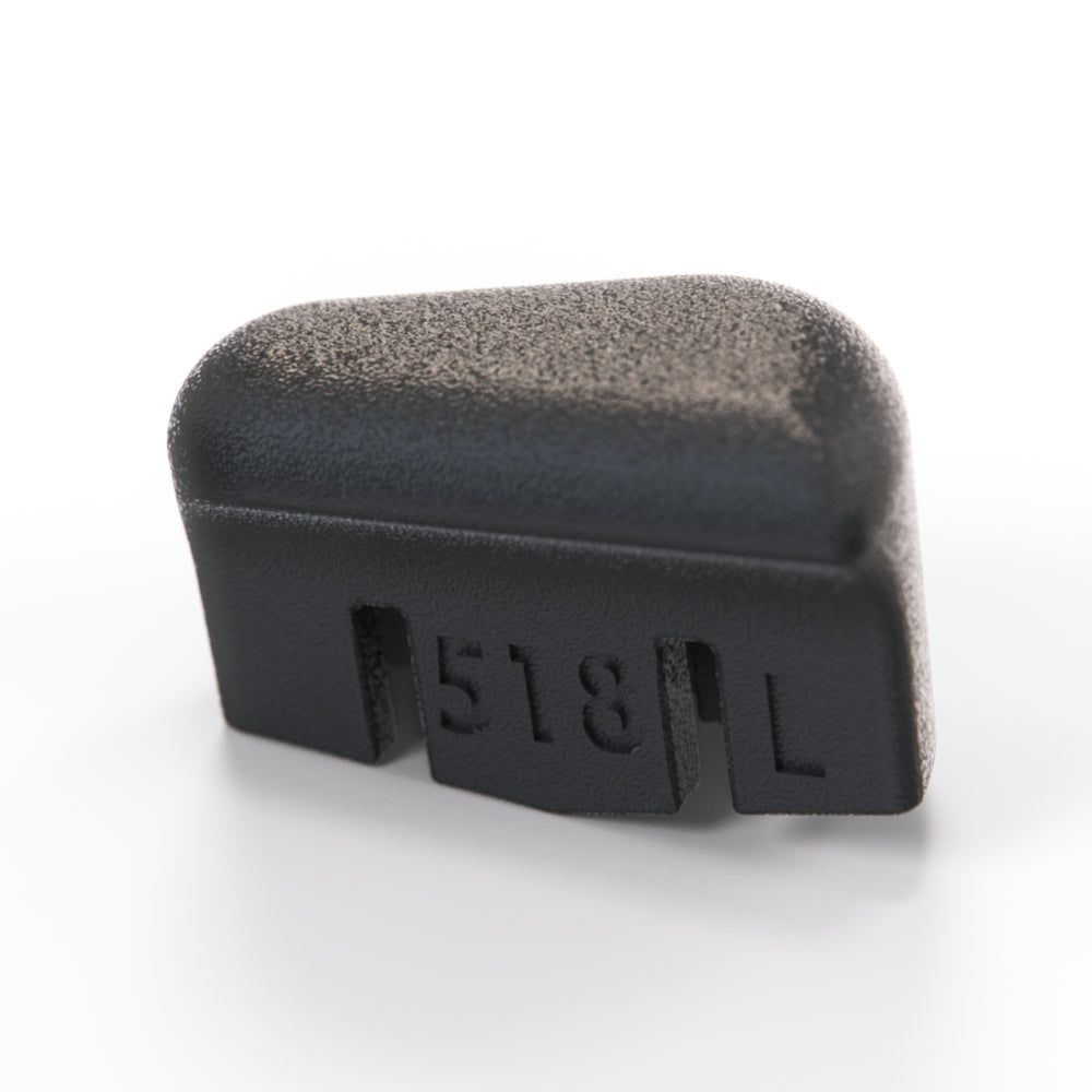 Mercedes W124 / W126 / W201 W124 W126 W201 Knopf Headrest Adjustment links/rechts schwarz A0008210958 / A0008211058