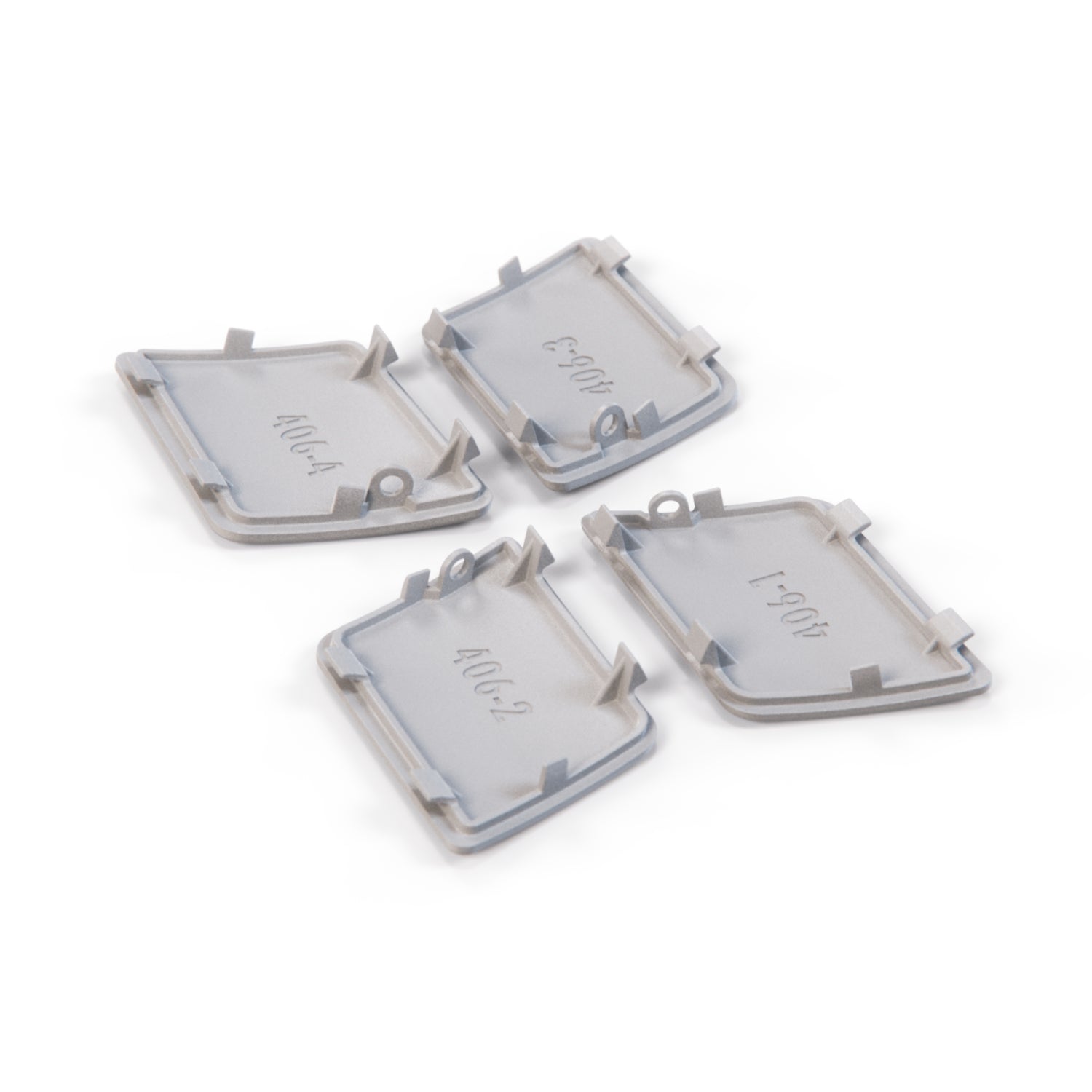 Mercedes W126 / C126 SEC Side Skirt Jacking Point Abdeckkappe Set Of 4 Primed A1266980130 / A1266980230 / A1266980330 / A1266980430