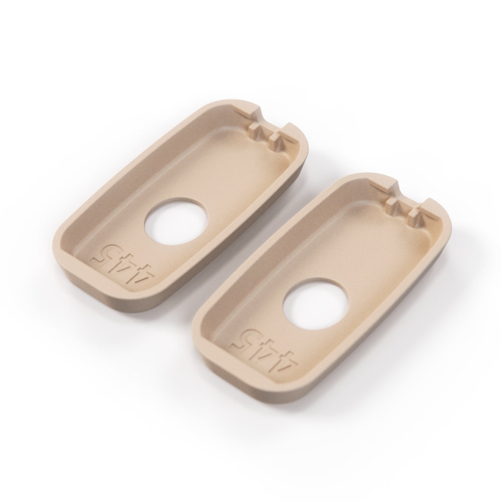 Mercedes W140 W140 Sun Visor Mount End Cap Verkleidung Set Of 2 A1408102310/ A1408102410