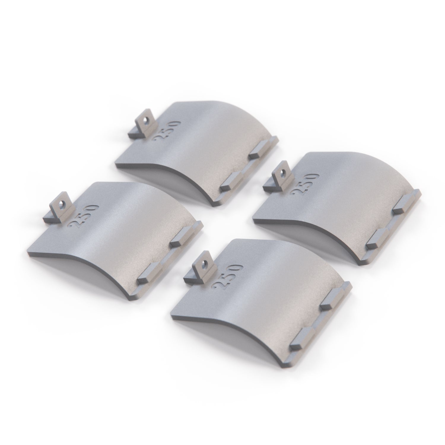 Mercedes W201 AMG Gen 2 Side Skirt Jacking Point Abdeckkappe Set Of 4 Primed HWA2016980130